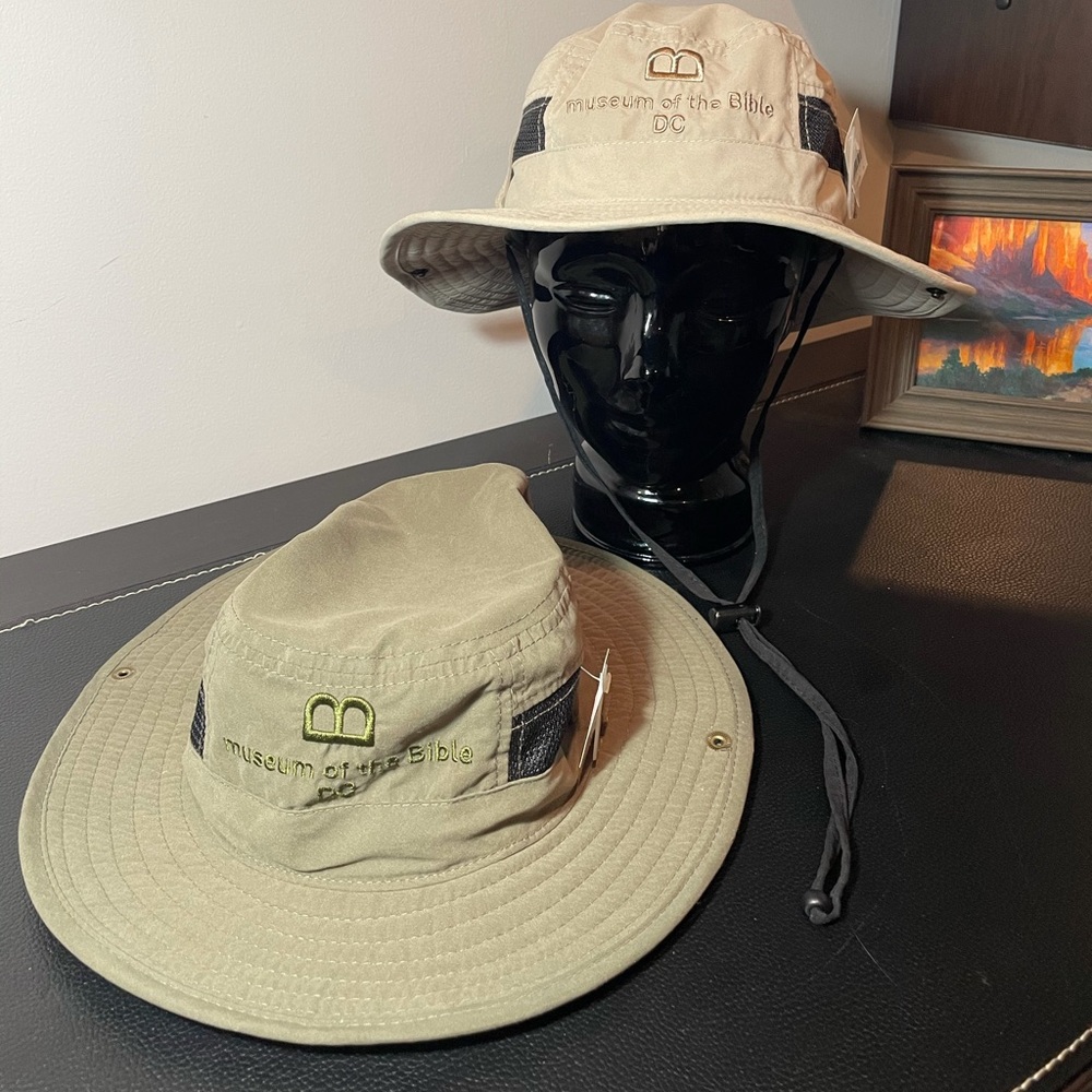 2-for-1 Branded Poly Fishing/Hiking Hats